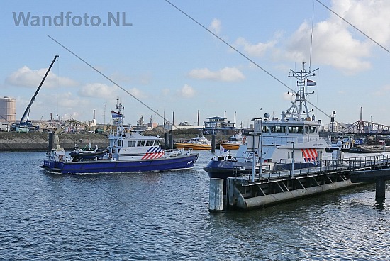 Vaartuigen politie en Koninklijke Marechaussee, IJmuiden
