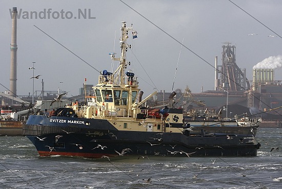 Sleepboot Svitzer Marken, Buitenhaven, IJmuiden
