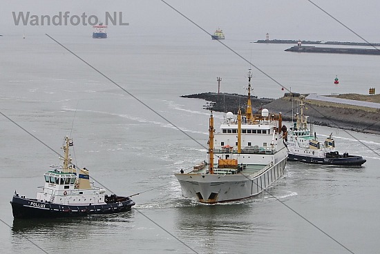 Hektrawler Atlantic Princess, Buitenhaven, IJmuiden
