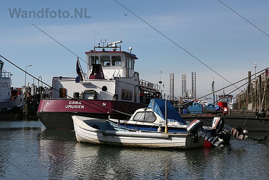 Laag water, Vissershaven - Oliesteiger, IJmuiden