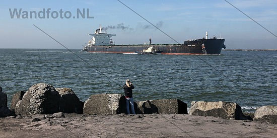 Tanker Cape Ray, Buitenhaven - Zuidpier, IJmuiden