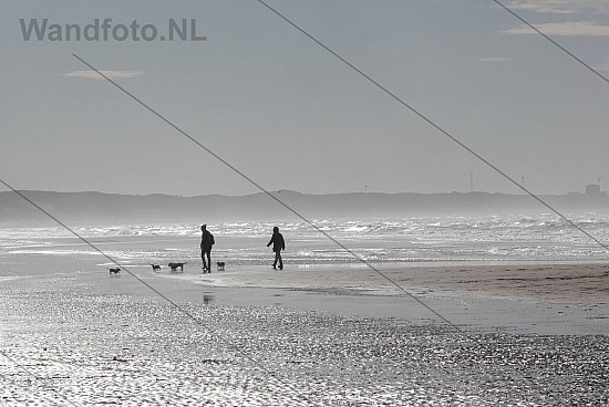 Tegenlicht, Kennemerstrand - Grote Strand, IJmuiden aan Zee