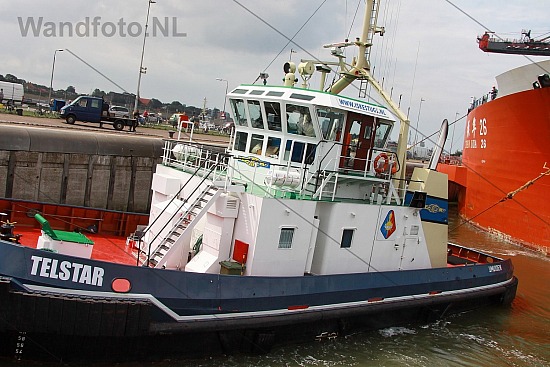 Sleepboot Telstar (I) van Iskes, Noordersluis, IJmuiden