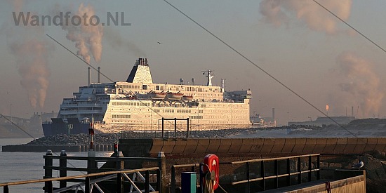 Cruiseferry Princess Seaways, Buitenhaven, IJmuiden