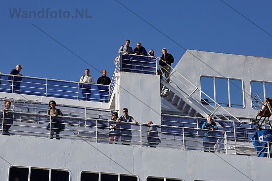Felison Terminal, IJmuiden
Passagiers arriveren met de cruisefer