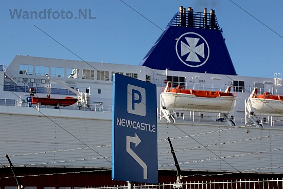 Felison Terminal, IJmuiden
Bord voor parkeeplaats passagiers cru