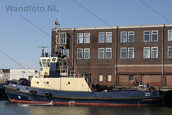 Sleepboot Titan, Vissershaven - Halkade, IJmuiden