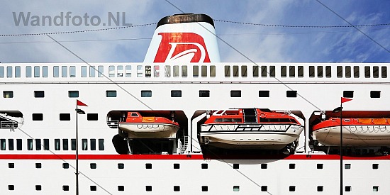 Cruiseschip Deutschland, Cruisekade, IJmuiden