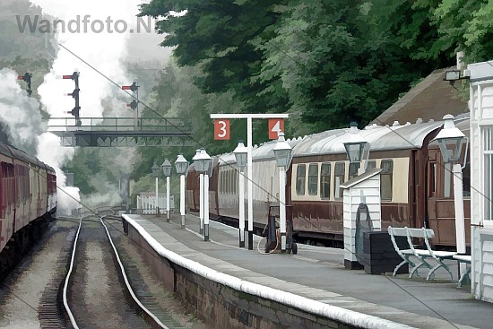 Personenwagon, Trainstation, Grosmont