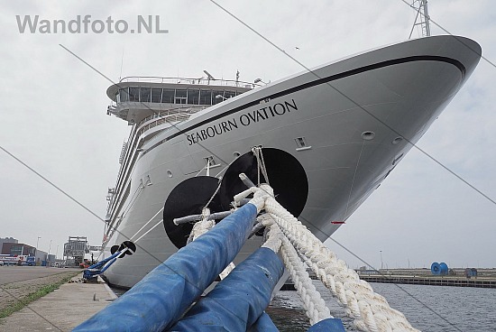 Maidentrip Seabourn Ovation, Felison Cruise Terminal, IJmuiden (