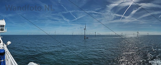 Windmolenpark Prinses Amalia, IJmuiden | 
Met DFDS naar windmole