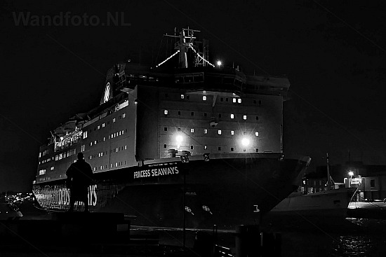Felison Terminal, IJmuiden
Cruiseferry Princess Seaways vertrekt