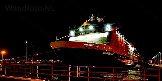 Noordersluis, IJmuiden | 
DFDS-ferries naar Amsterdam om Nieuwja
