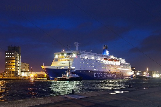Cruiseferry King Seaways, Felison Terminal, IJmuiden