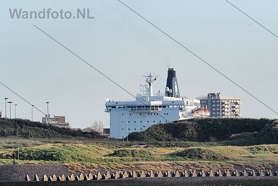 Cruiseferry Princess Seaways Felison Terminal, IJmuiden
