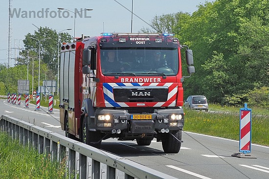 Brandweer Beverwijk-Oost, Amsterdamseweg - N202, Velsen-Zuid