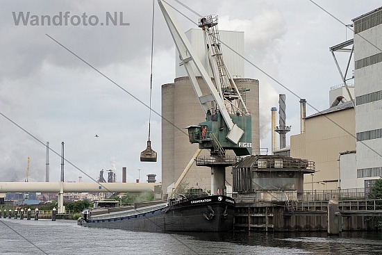 Havenkraan, CEMIJ Cementfabriek, IJmuiden
