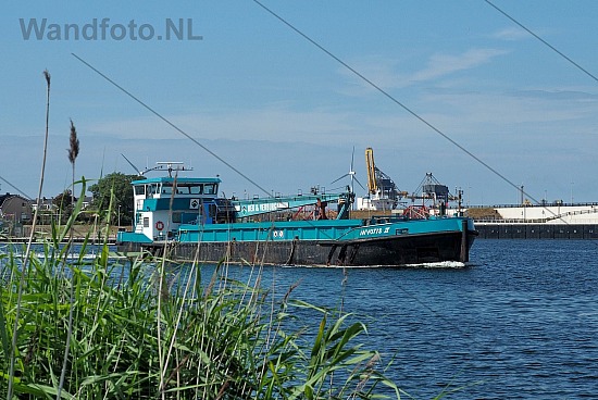 Afvalschip Invotis II, Zuiderbinnentoeleidingskanaal, IJmuiden