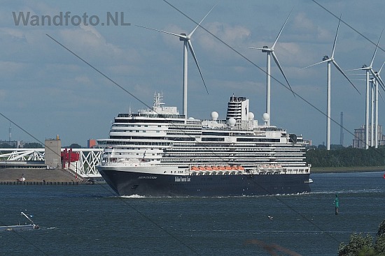 Cruiseschip Nieuw Statendam, Rotterdam-Europoort