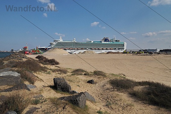 Maiden Call Cruiseschip Ventura, IJmuiden aan Zee