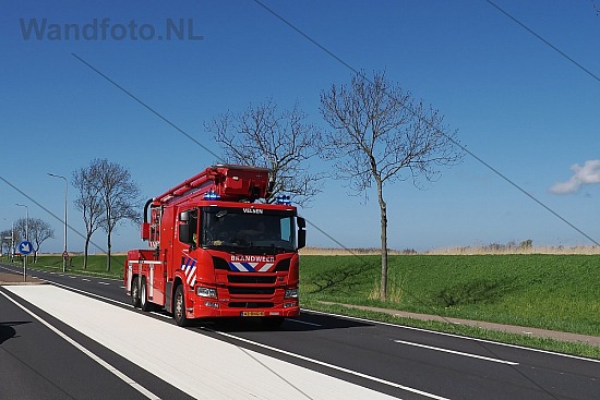 Brandweer Velsen-Zuid naar Amsterdam, Amsterdamseweg - N202, Vel