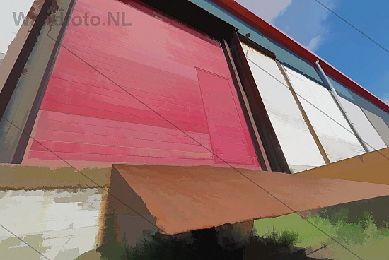 Roldeur slooppand, Industriestraat, IJmuiden (FotoKvL/12-08-2023