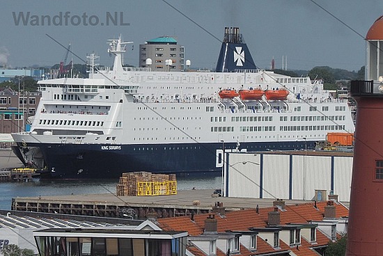 Cruiseferry King Seaways, Felison Terminal, IJmuiden (FotoKvL/16