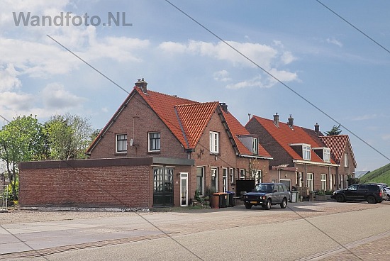 Dienstwoningen met Grote Vuurtoren, Middenhavenstraat, IJmuiden