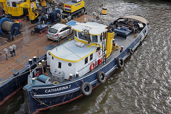 Sleepboot Catharina 7, Alaskahaven, Amsterdam