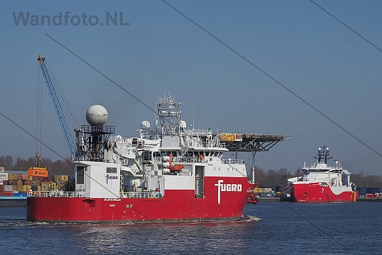Offshore Support Vessel Atlantis Dweller, Noordzeekanaal, IJmuid