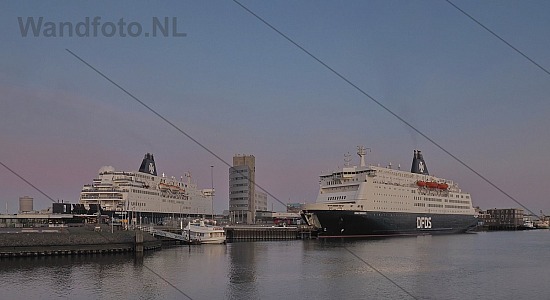 King en Princess Seaways, Felison Terminal, IJmuiden