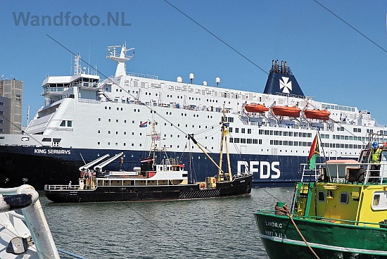 Korpsschip Zaandam, Vissershaven, IJmuiden (FotoKvL/28-06-2019)