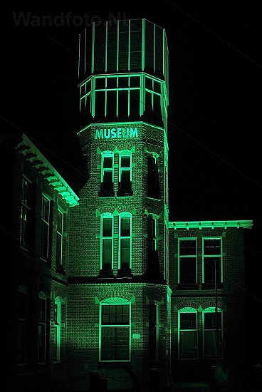 Verlichte toren, Zee- en Havenmuseum, IJmuiden