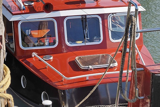 Sleepboot Loua Hailey, Vissershaven, IJmuiden (FotoKvL/02-03-202