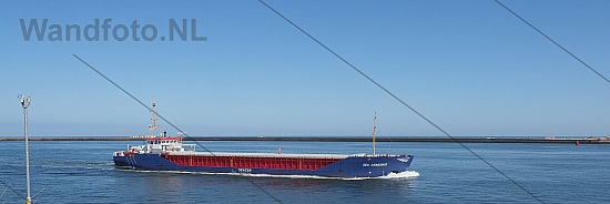 Vrachtschip Sea Charente, Buitenhaven, IJmuiden