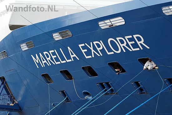 Cruiseschip Marella Explorer, Felison Cruise Terminal, IJmuiden