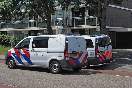 Politie hondengeleider en Officier van Dienst, IJmuiden