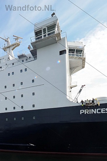 Verhalen cruiseferry Princess Seaways van de Cruisekade naar de