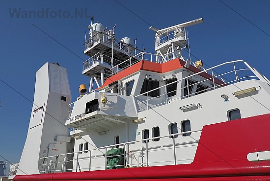 Geophisical survey vessel Fugro Seacher, Cruisekade, IJmuiden (F