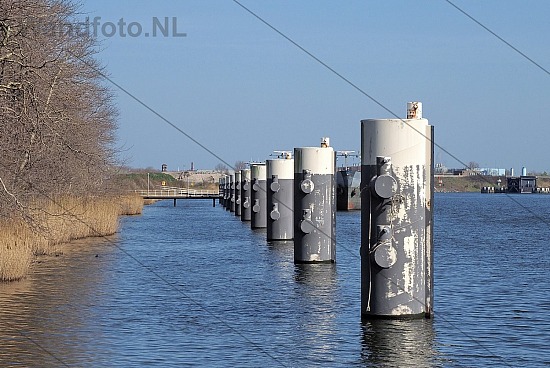 Afmeervoorziening binnenvaart, Binnenspuikanaal, IJmuiden