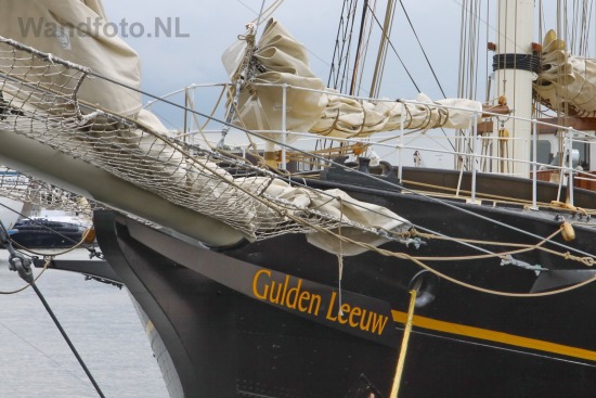Topzeilschoener Gulden Leeuw, Trawlerkade, Havenfestival IJmuide
