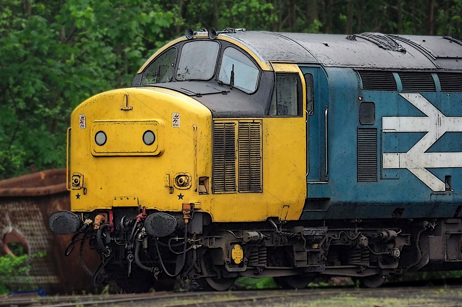 Diesellocomotief 37264