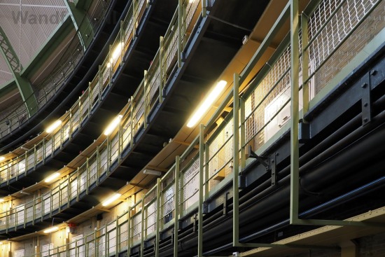 Balustrade, Gevangenis De Koepel, Haarlem (FotoKvL/29-09-2017)