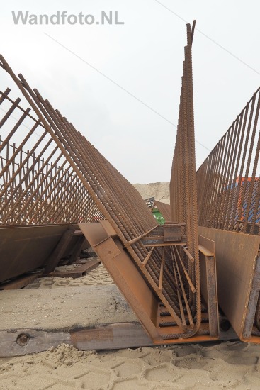 Binnenhoofd | Bertonijzer snijwand |