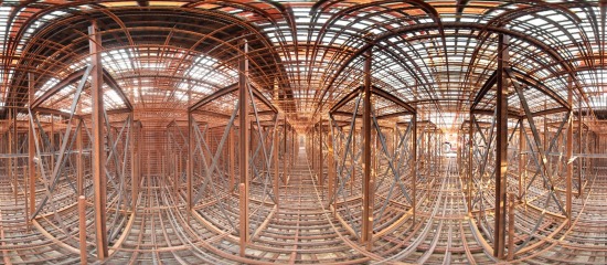 Binnenhoofd |  Panoramafoto vloer |