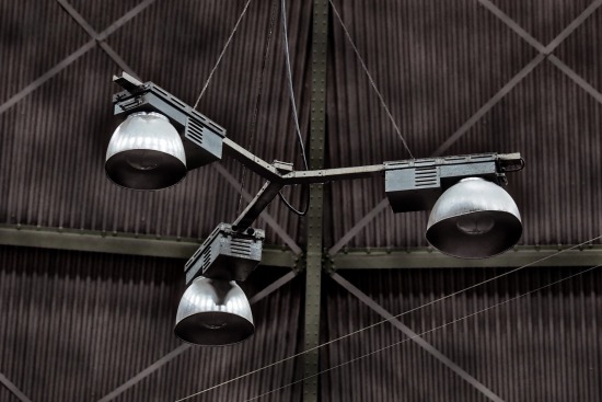 Centrale lamp, Gevangenis De Koepel, Haarlem (FotoKvL/29-09-2017