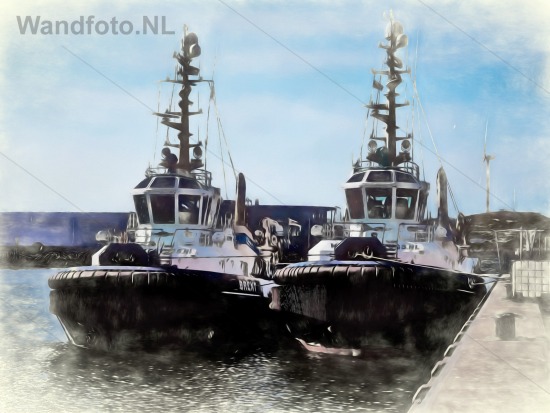 Sleepboten Ginger en Brent