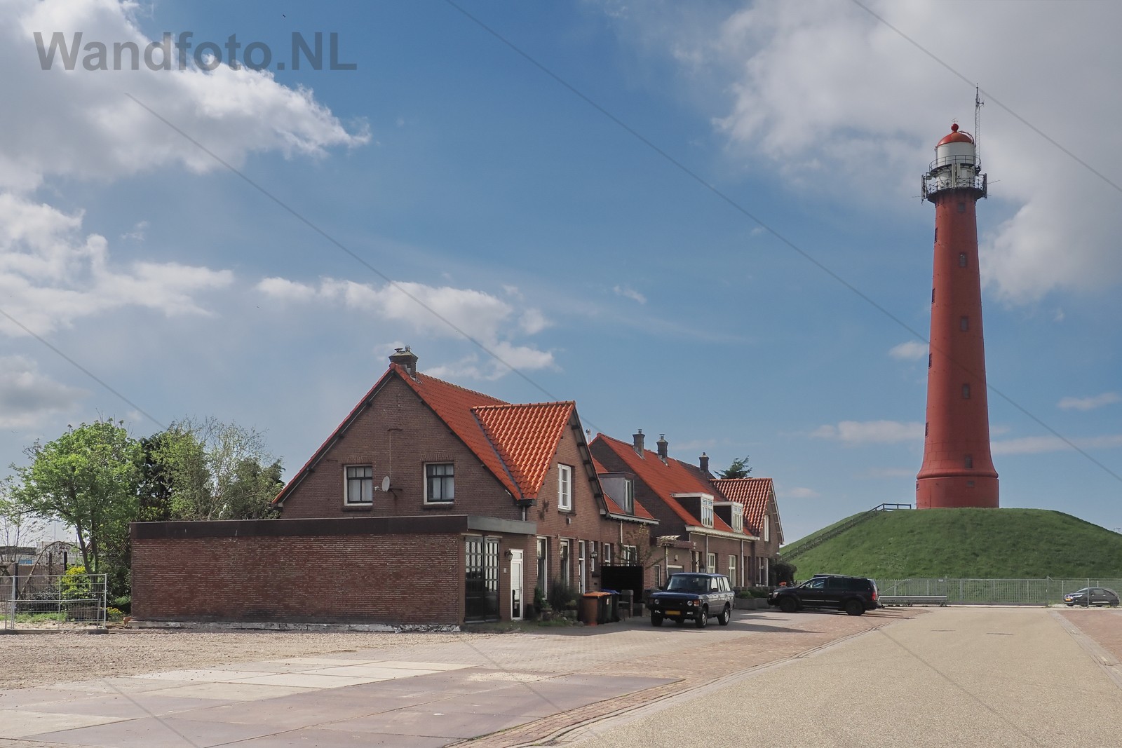 Dienstwoningen met Grote Vuurtoren