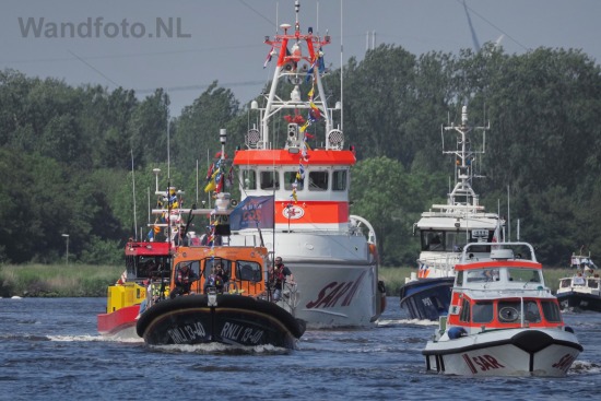 200 jaar KNRM - Vloot naar Amsterdam