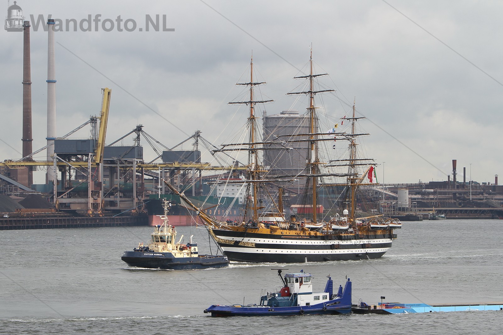 Driemast Volschip Amerigo Vespucci